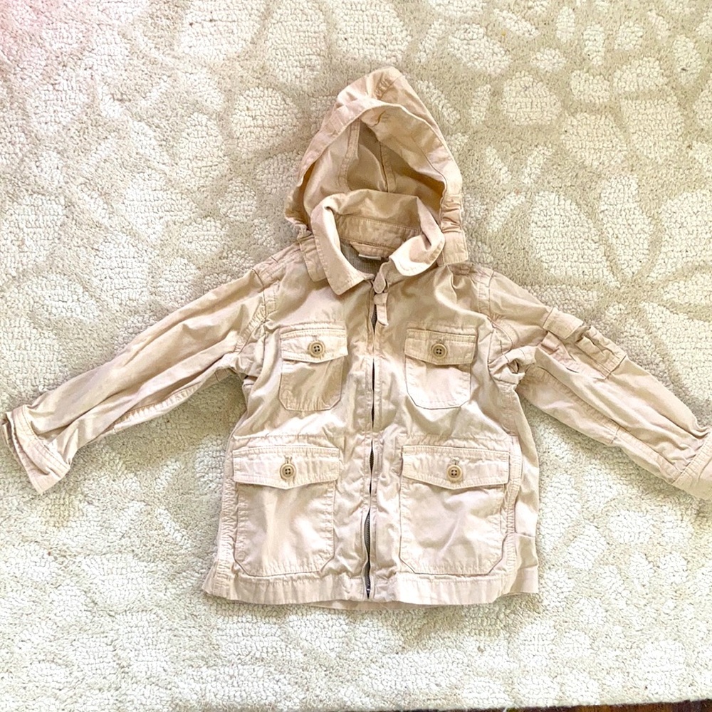 Crewcuts girl’s khaki jacket